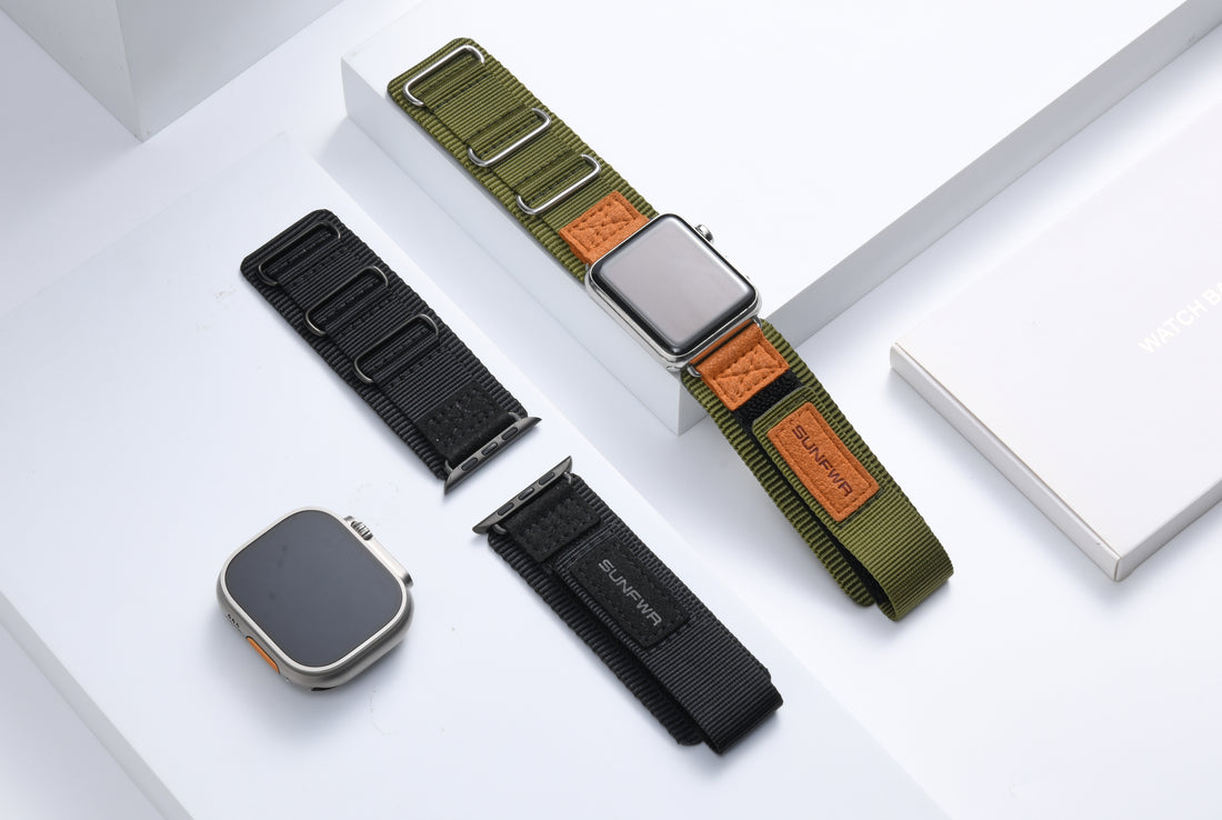 nylon apple watch band