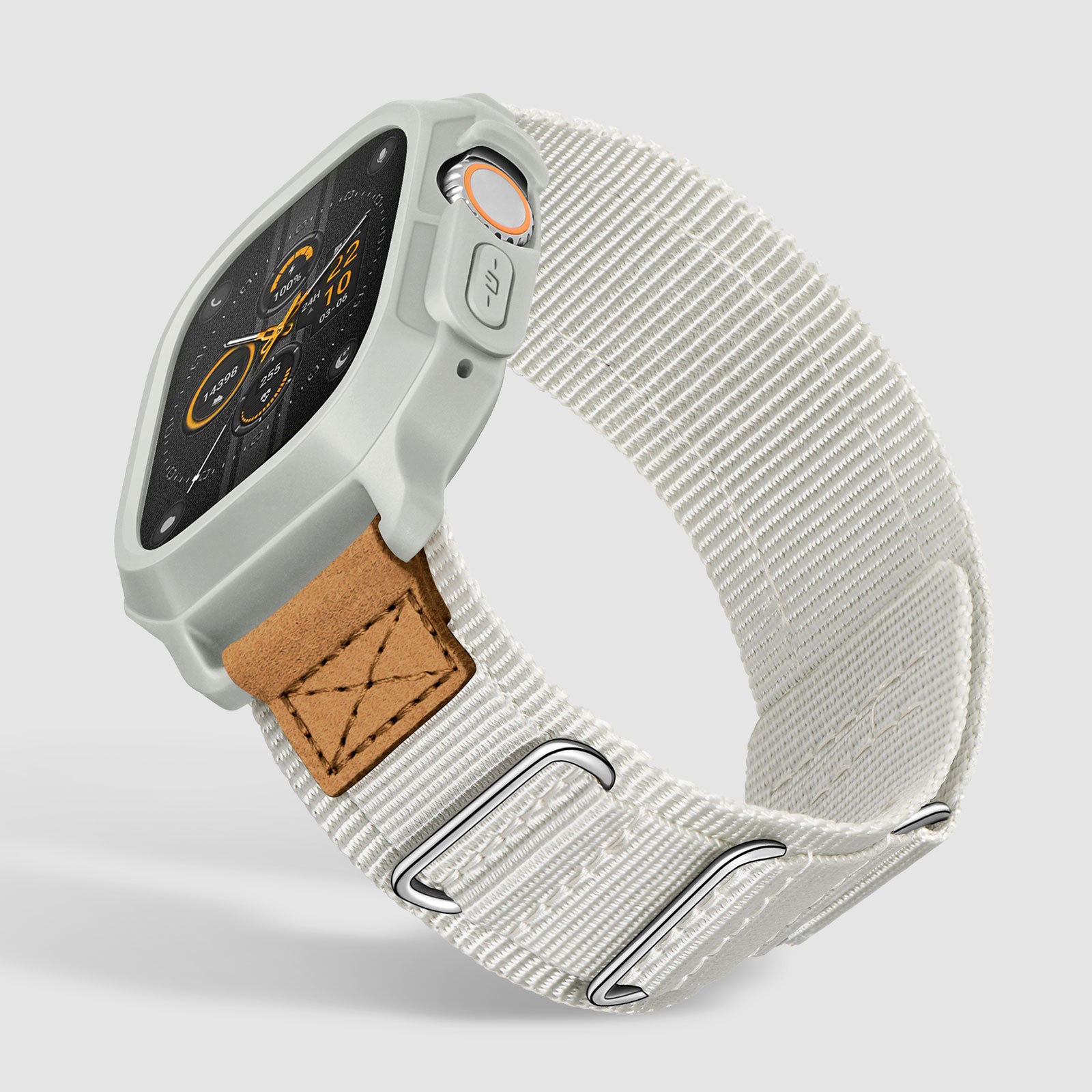 Stainless Steel Apple Watch Series Velcro Band Nylon Apple Watch