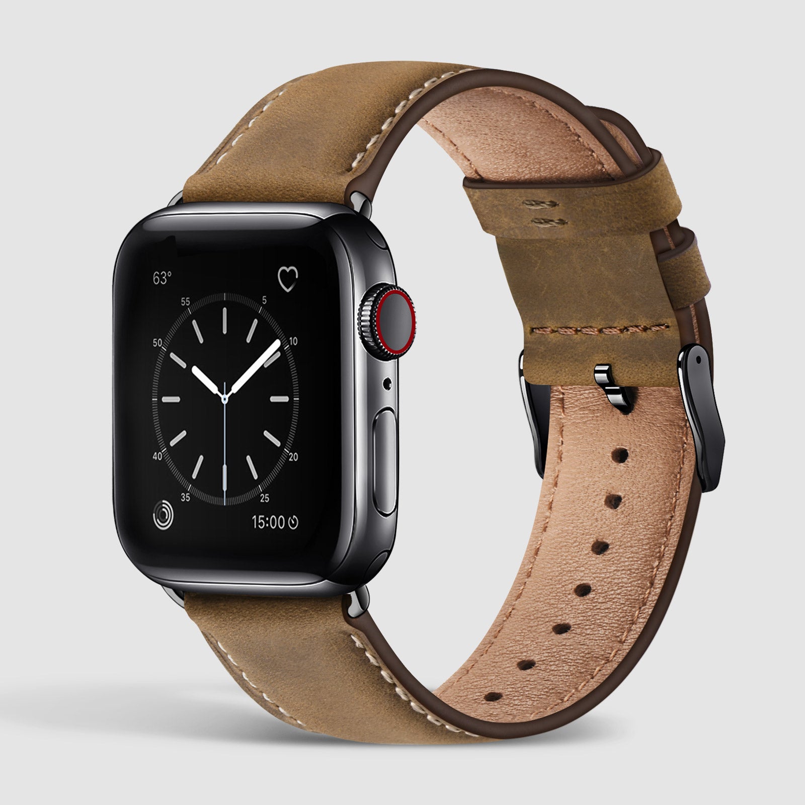 Leather Apple Watch Band Timeless Style SUNFWR