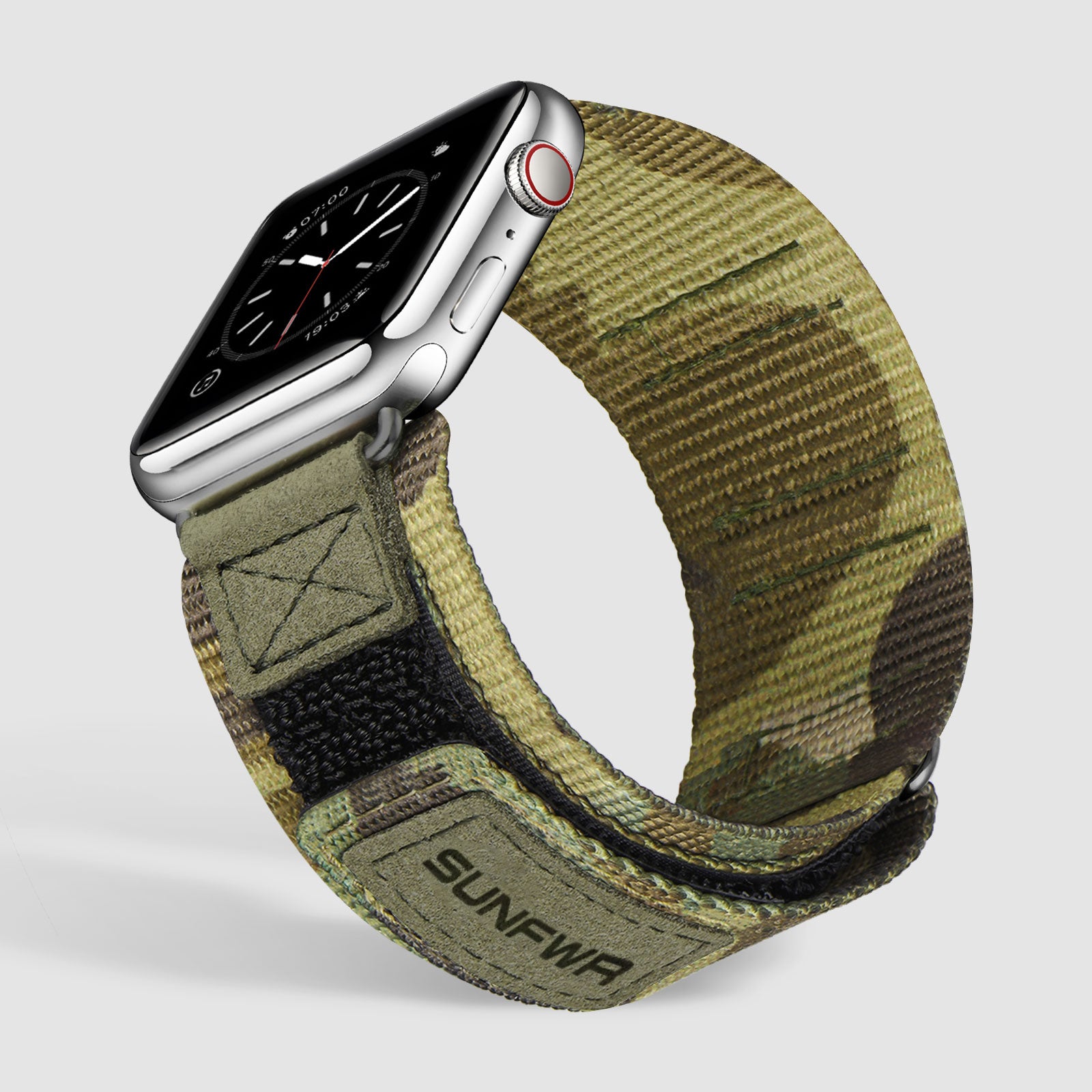 Nylon Velcro Watch Bands For Apple SUNFWR