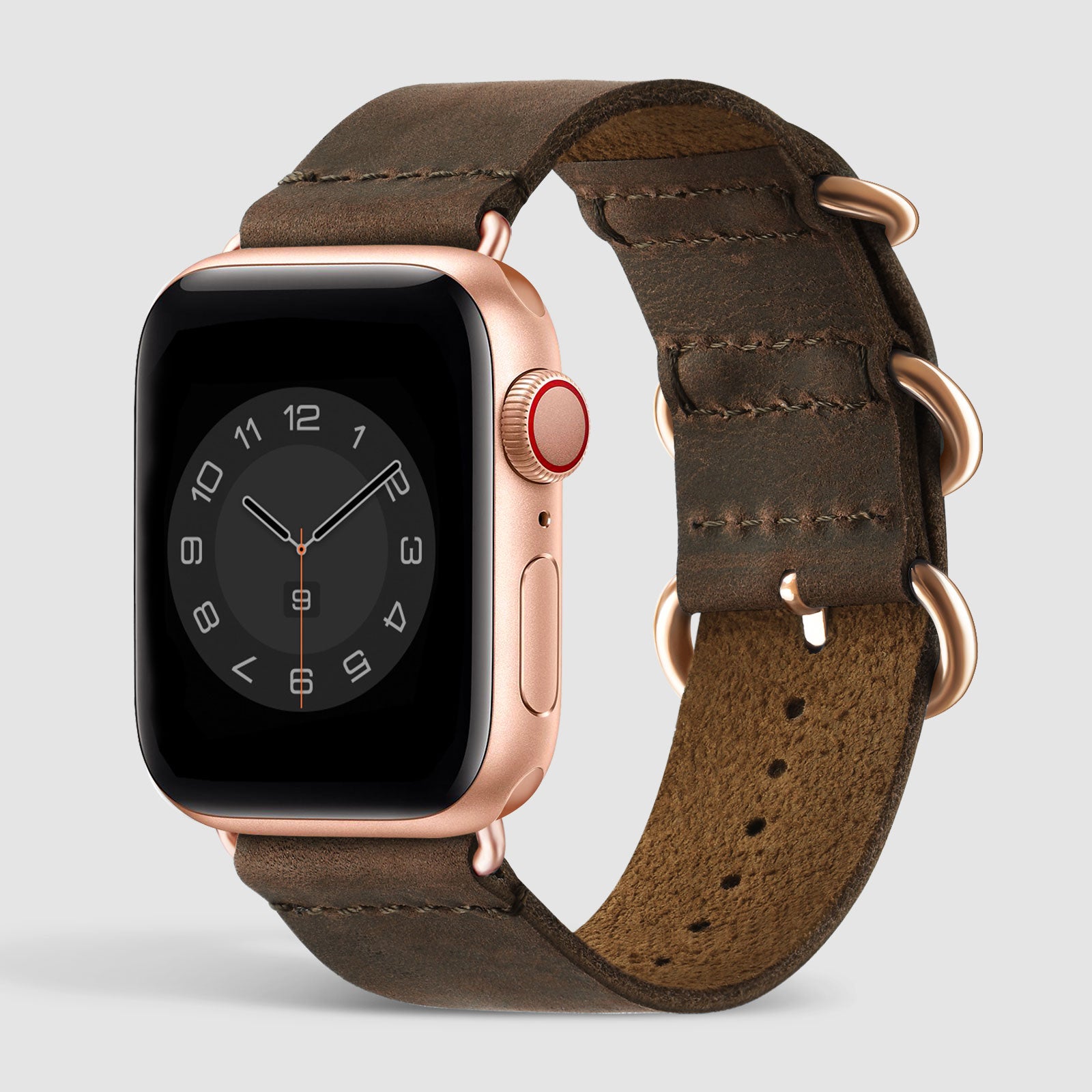 apple watch leather band 45mm