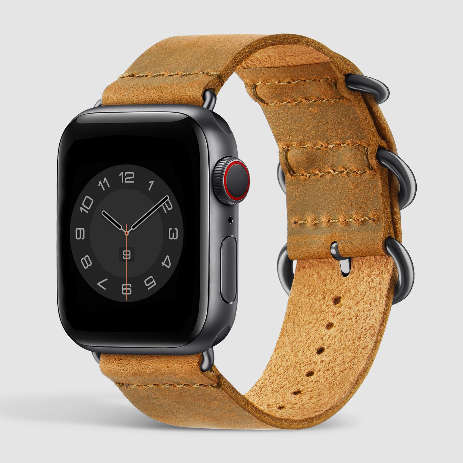 leather strap for apple watch